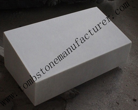 white marble bevel marker1